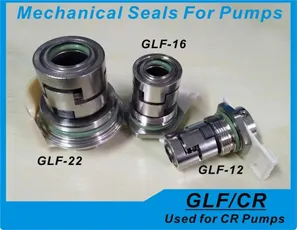 GLF CR Cartridge Mechanical Seals For Vertical Multistage Centrifugal Pumps